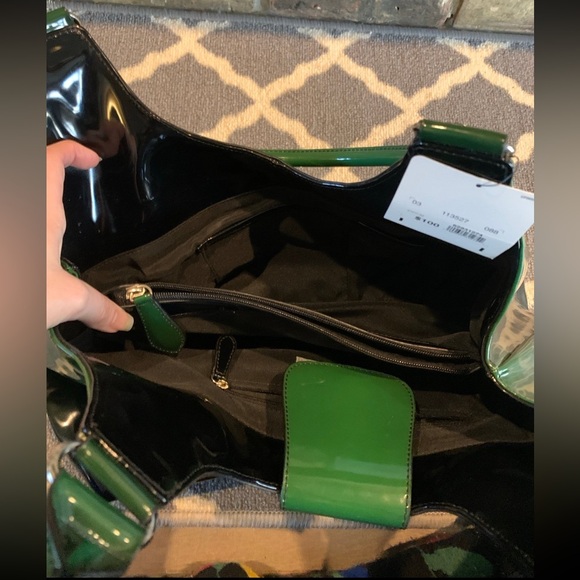 Women’s green ombre handbag purse NWT - Picture 5 of 7